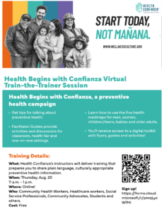Train-the-trainer virtual session